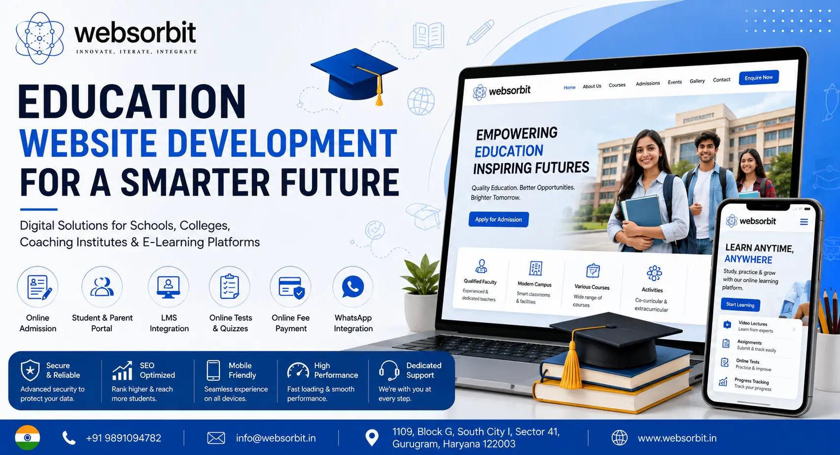 Education Website Development in India: Features, Cost & Benefits